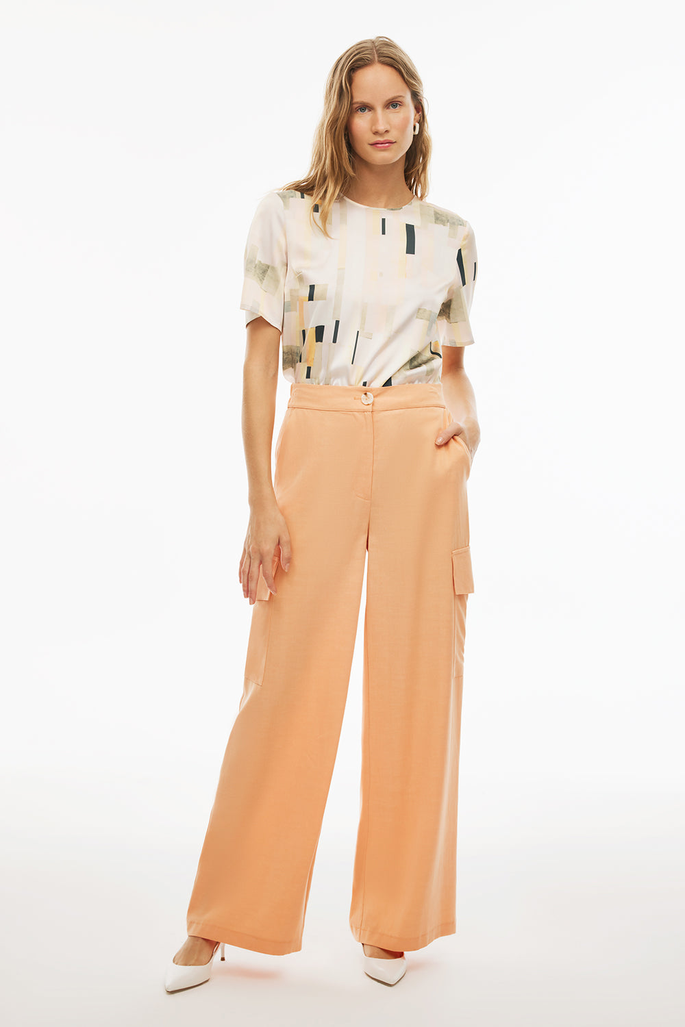 Adieles Pantallona Apricot Kajsi 1853