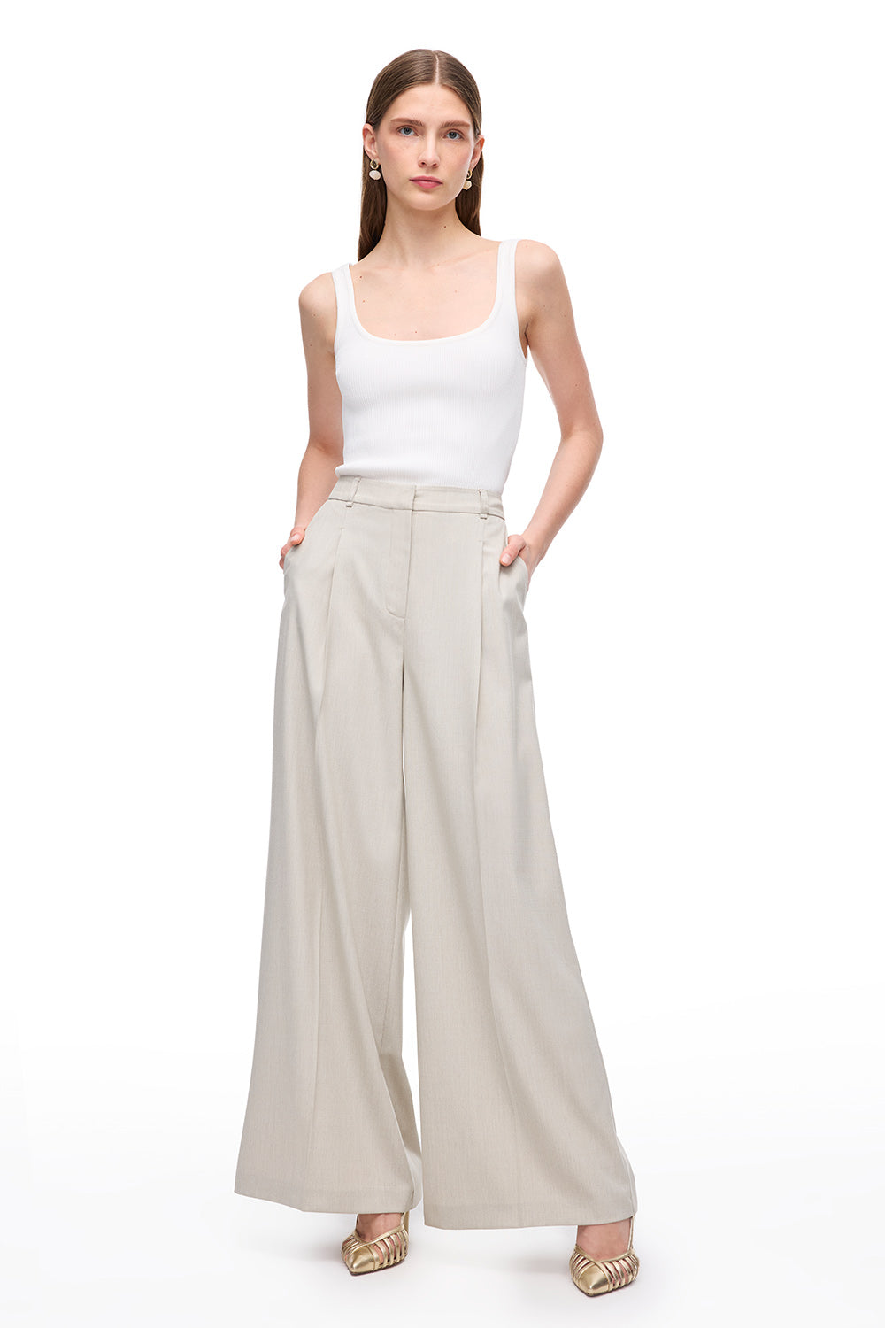 Elzas Pantallona Light Camel 2158