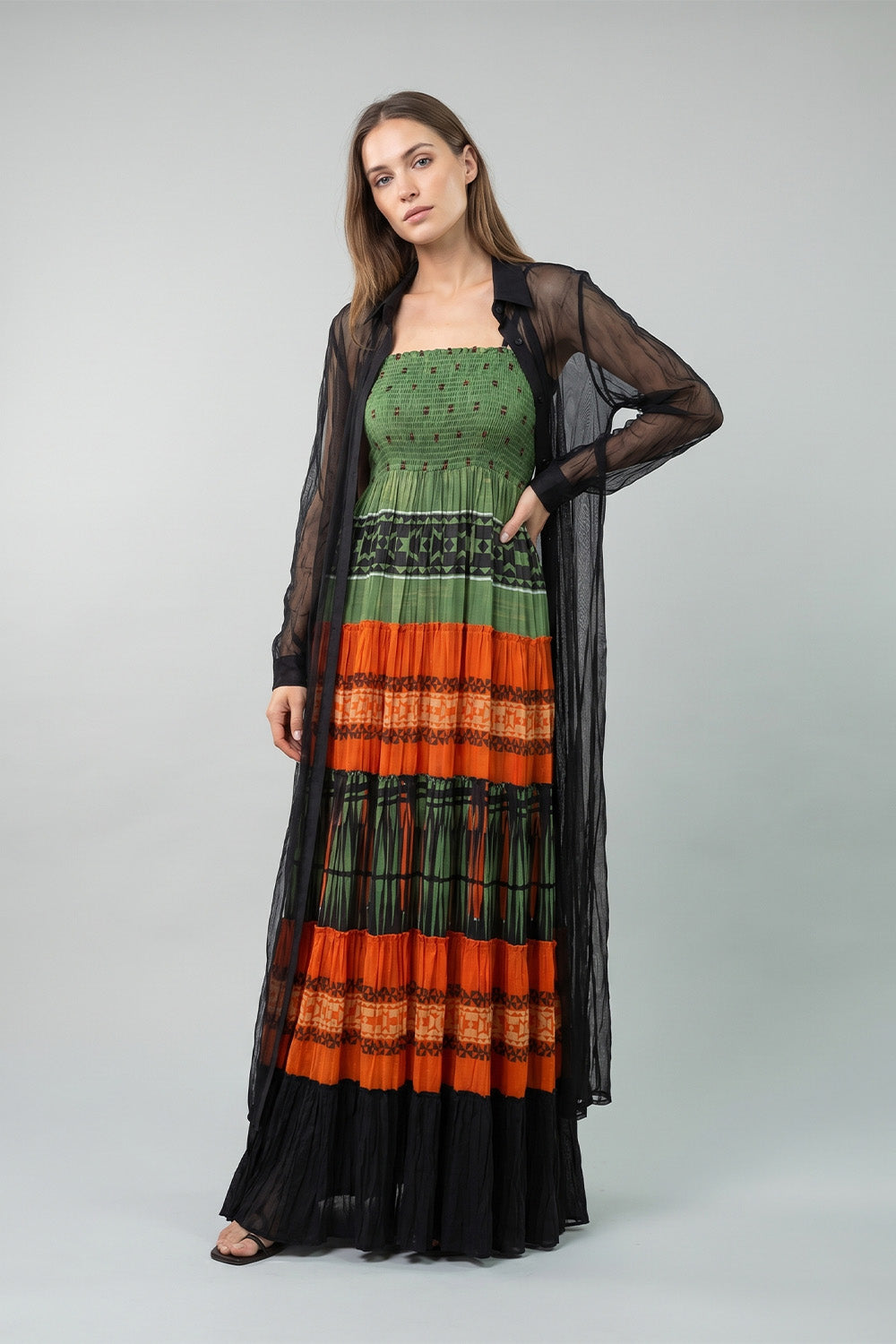Vivienne Fustan Shumëngjyrësh 8110