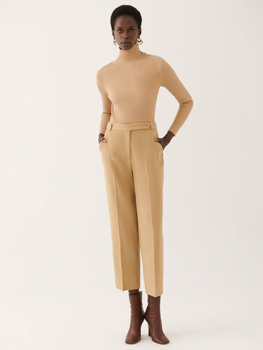 Hembly Pantallona Light Camel 1549