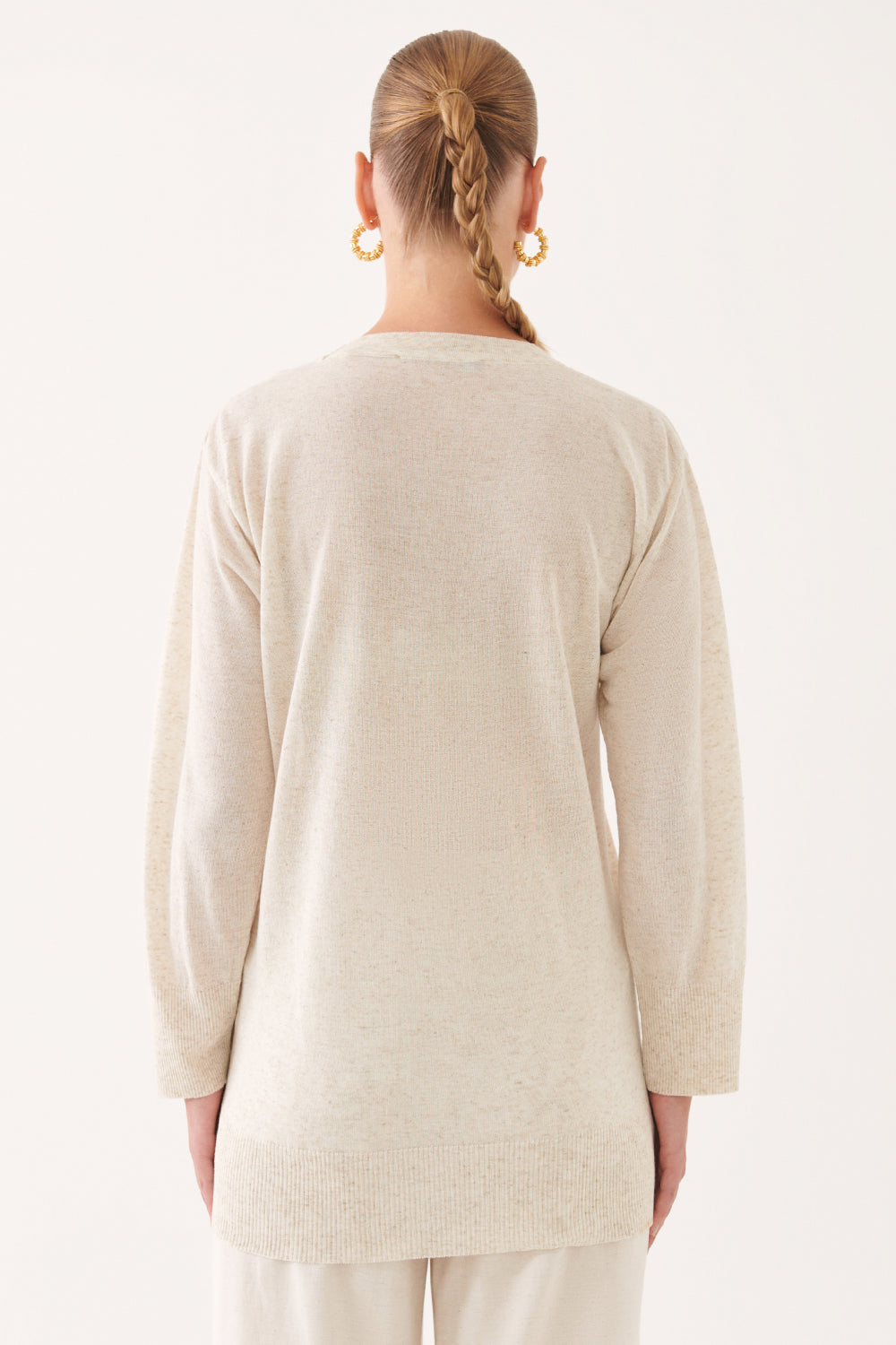 Illas Triko Cardigan Bezhë 0317